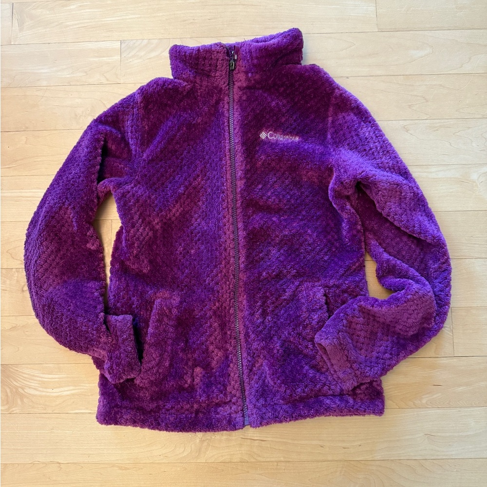 Super Soft Textured Fleece Zip Up